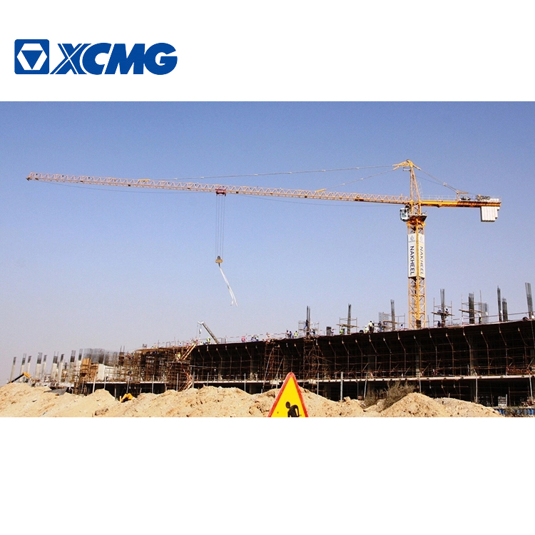 XCMG Official Construction Tower Crane China 8 Ton Flat-Top Tower Crane XGT6515F-8